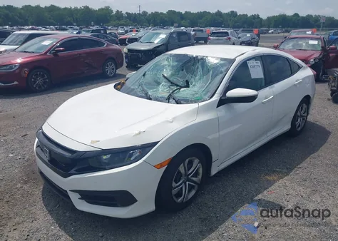 2017 Honda Civic Lx from USA, damaged, VIN 19XFC2F54HE209292